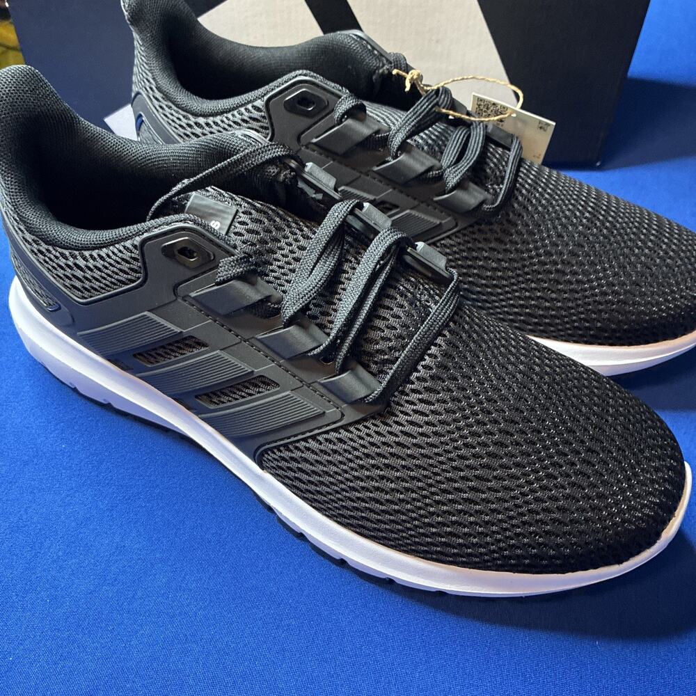 Adidas Ultimashow FX3636 Black White Running Shoes Sneakers Womens Size 9.5 NWB